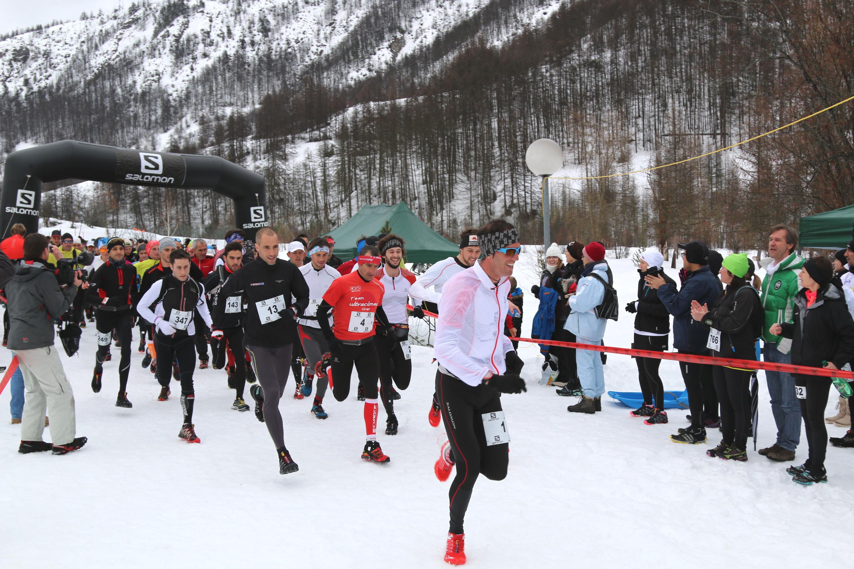 16 février 2014 – Snow Trail Ubaye Salomon: Victoire de Michel LANNE et Fanny NEDELEC