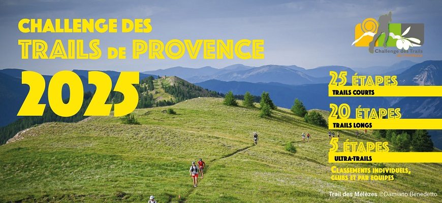 Challenge des Trails de Provence 2025: Le flyer calendrier est en ligne